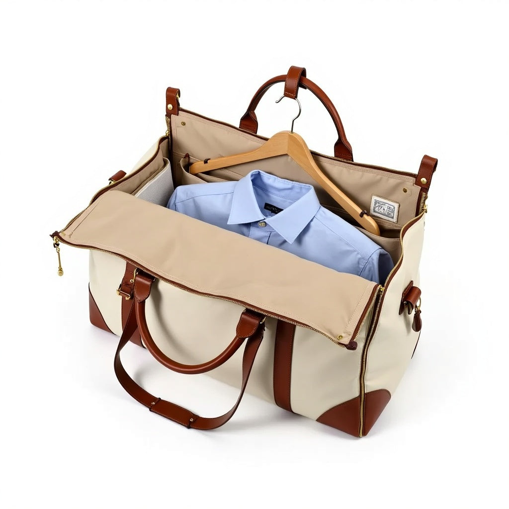 Folding suit bag large capacity